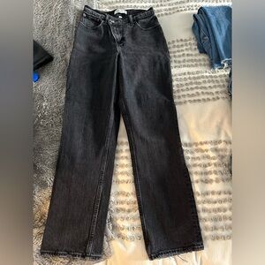 Abercrombie 90s Straight Ultra High Rise Curve Love 26s